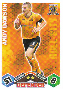 Andy Dawson Hull City 2009/10 Topps Match Attax #165